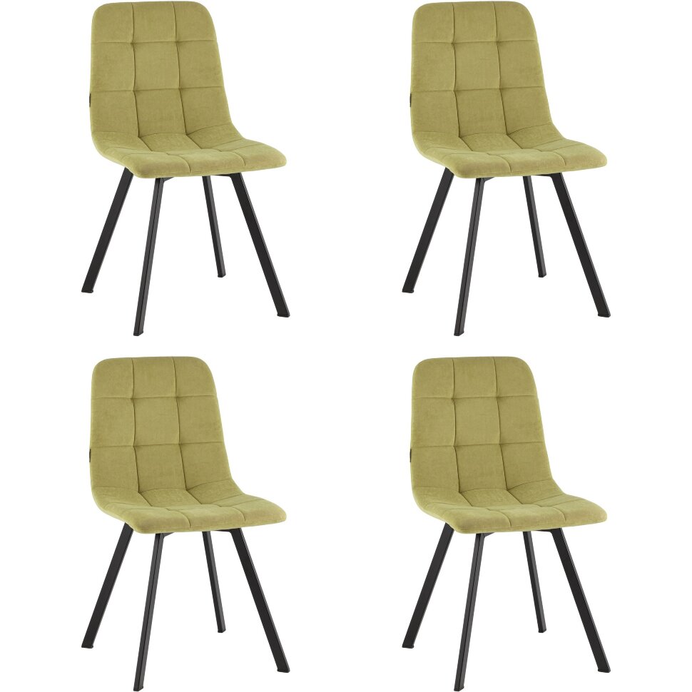 Стул Одди Original Square велюр оливковый 4 шт. Стул Одди Original Square велюр оливковый 4 шт.
