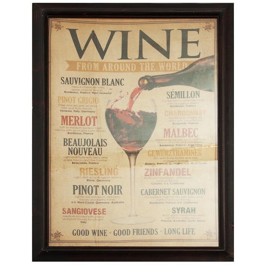 Настенный декор Secret De Maison "ВИНО" ( mod. M-2106 ) Настенный декор Secret De Maison "ВИНО" ( mod. M-2106 )