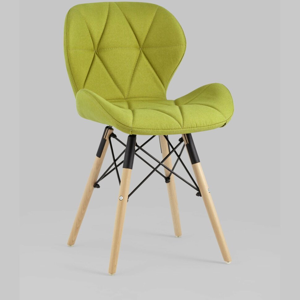 Стул Stool Group для кухни Бон рогожка оливковый ножки дерево 2шт Стул Stool Group для кухни Бон рогожка оливковый ножки дерево 2шт