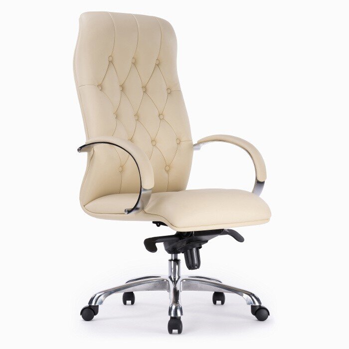 Компьютерное кресло Osiris beige / satin chrome Компьютерное кресло Osiris beige / satin chrome