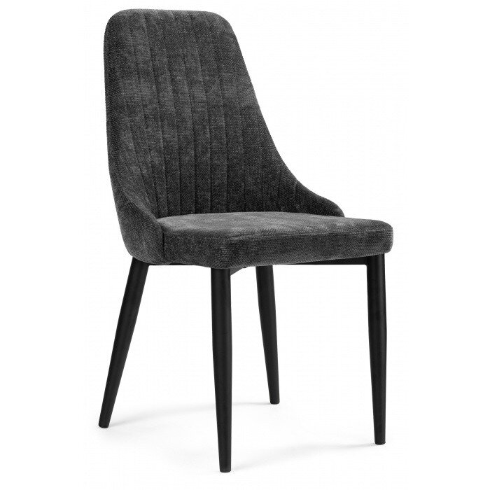 Стул на металлокаркасе Kora black / dark gray Стул на металлокаркасе Kora black / dark gray
