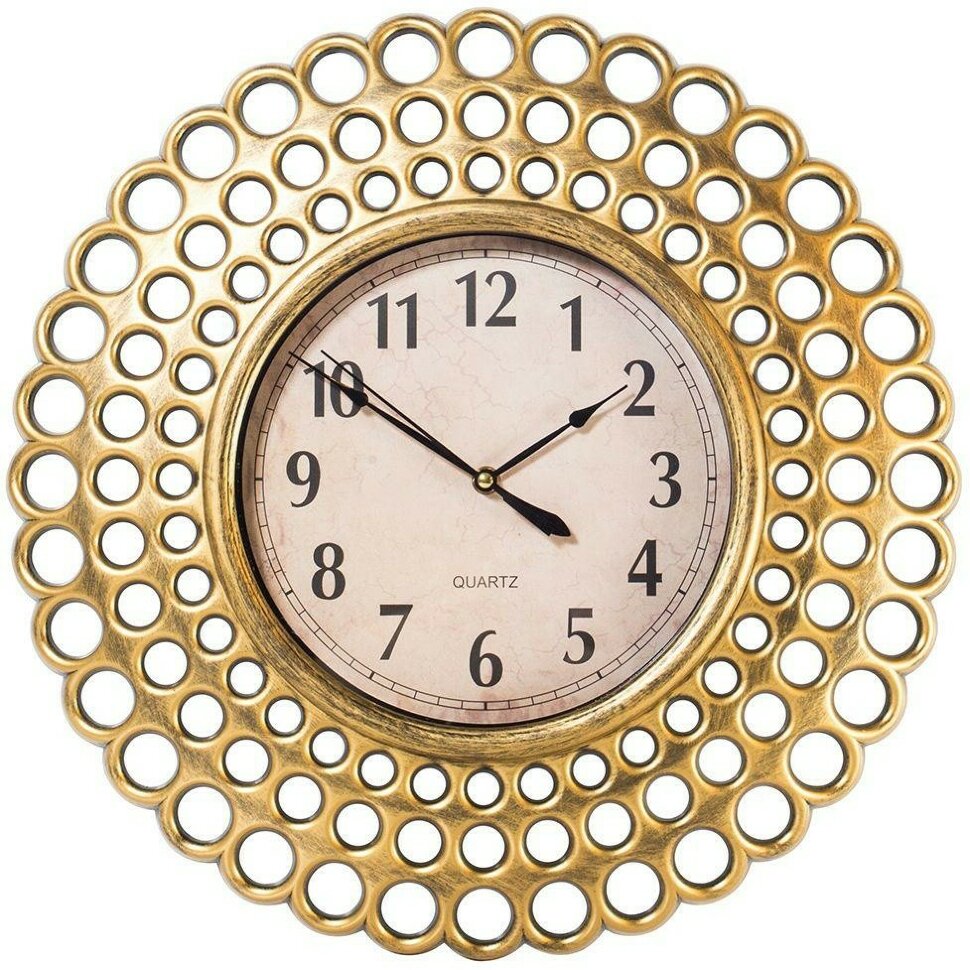 Часы настенные HOME DECOR 2877-3 Золото