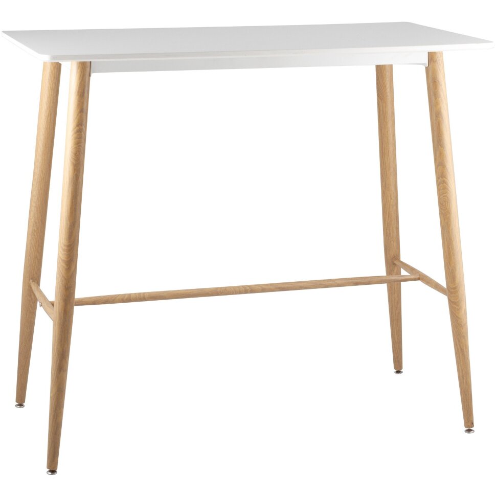 Стол барный Eames NEW DSW 120*60*106 белый 