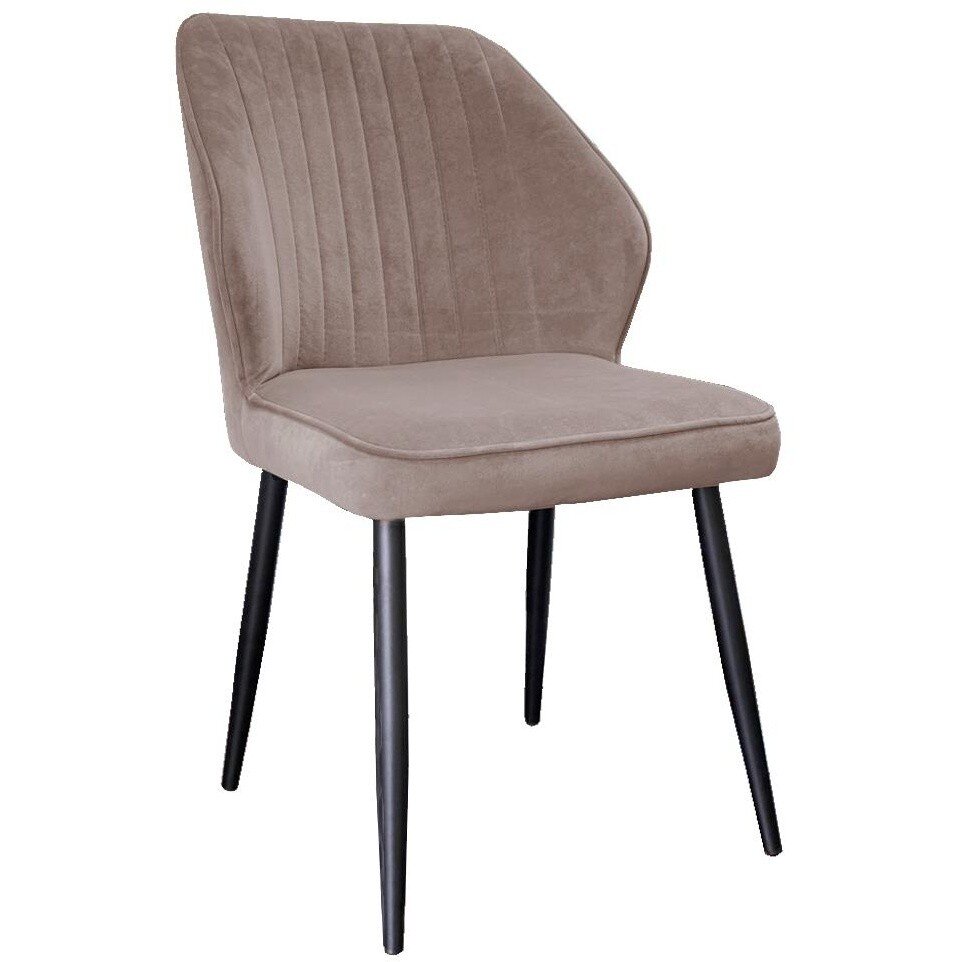 Стул DikLine 222M B5 LATTE, ножки черные Стул DikLine 222M B5 LATTE, ножки черные