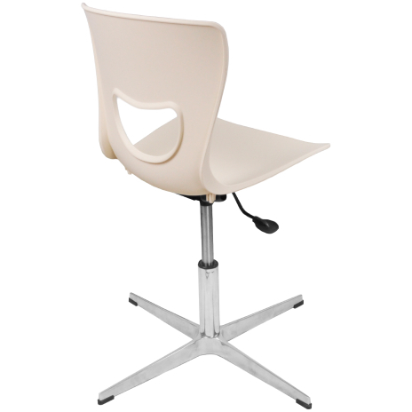 Кресло  PLUTO Swivel FIRE PearlWhite Ral1013 